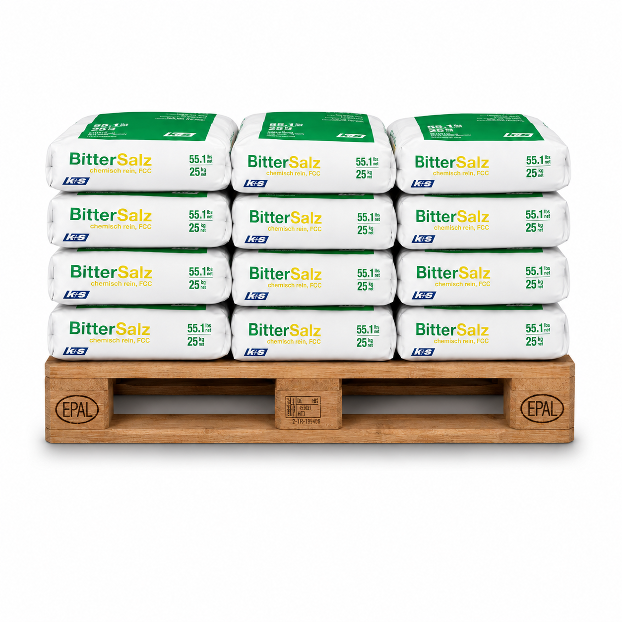 Epsom Salt for Float Tanks 25kg x 12 (300kg)