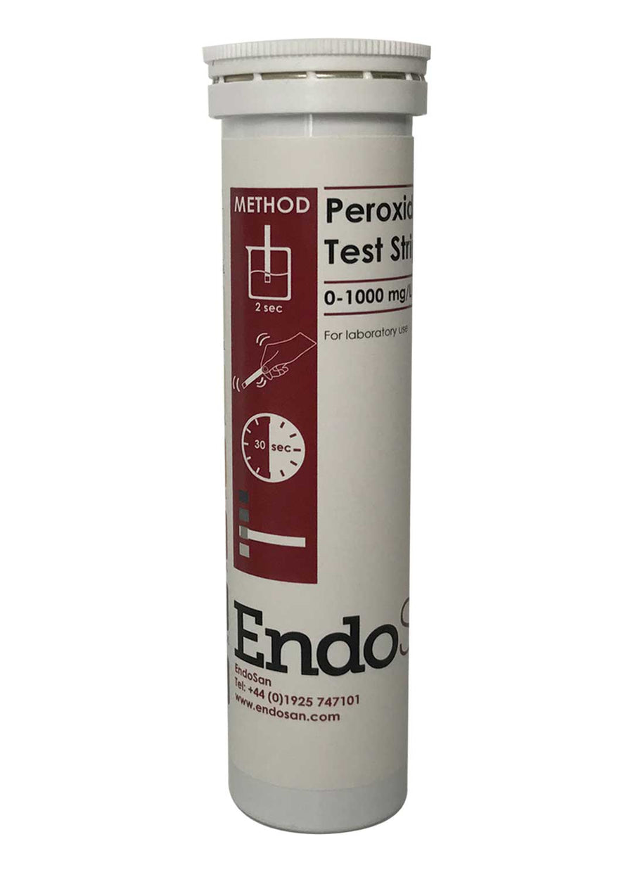 Hydrogen Peroxide Test Strips 0-1000ppm (100 pack)